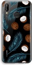 Case Company® - Huawei P20 Lite hoesje - Kokosnoot - Soft Cover Telefoonhoesje - Bescherming aan alle Kanten en Schermrand