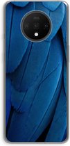 Case Company® - OnePlus 7T hoesje - Pauw - Soft Cover Telefoonhoesje - Bescherming aan alle Kanten en Schermrand