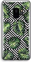 Case Company® - Samsung Galaxy S9 hoesje - Geometrische jungle - Soft Cover Telefoonhoesje - Bescherming aan alle Kanten en Schermrand