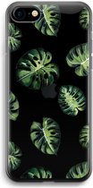 Case Company® - iPhone SE 2020 hoesje - Tropische bladeren - Soft Cover Telefoonhoesje - Bescherming aan alle Kanten en Schermrand