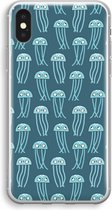 Case Company® - iPhone X hoesje - Kwallie - Soft Cover Telefoonhoesje - Bescherming aan alle Kanten en Schermrand