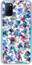 Case Company® - Oppo A52 hoesje - Hibiscus Flowers - Soft Cover Telefoonhoesje - Bescherming aan alle Kanten en Schermrand