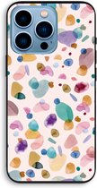 Case Company® - iPhone 13 Pro hoesje - Terrazzo Memphis - Biologisch Afbreekbaar Telefoonhoesje - Bescherming alle Kanten en Schermrand