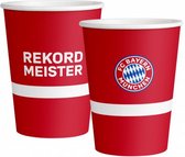 feestbekers Bayern MÃ¼nchen jongens 500 ml karton rood 6 stuks