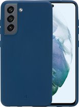 dbramante1928 Hoesje Geschikt voor Samsung Galaxy S21 FE Hoesje Siliconen - Dbramante1928 Greenland Backcover - Blauw