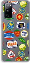 Case Company® - Samsung Galaxy S20 FE / S20 FE 5G hoesje - Fruitsticker - Soft Cover Telefoonhoesje - Bescherming aan alle Kanten en Schermrand