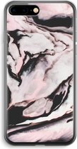 Case Company® - iPhone 7 PLUS hoesje - Roze stroom - Soft Cover Telefoonhoesje - Bescherming aan alle Kanten en Schermrand