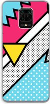 Case Company® - Xiaomi Redmi Note 9 Pro hoesje - Pop Art #3 - Soft Cover Telefoonhoesje - Bescherming aan alle Kanten en Schermrand