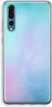 Case Company® - Huawei P20 Pro hoesje - Mist pastel - Soft Cover Telefoonhoesje - Bescherming aan alle Kanten en Schermrand