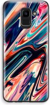 Case Company® - Samsung Galaxy J6 (2018) hoesje - Quantum Being - Soft Cover Telefoonhoesje - Bescherming aan alle Kanten en Schermrand