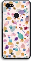 Case Company® - Google Pixel 3 hoesje - Terrazzo Memphis - Soft Cover Telefoonhoesje - Bescherming aan alle Kanten en Schermrand