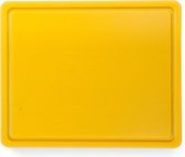 Veluw® Snijplank HACCP GN1/2 - Met Sapgeul - Geel - 32,5 x 26,5 x (H)1,2cm