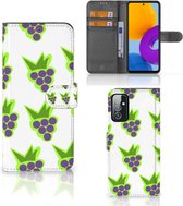 Telefoonhoesje met foto Geschikt voor Samsung Galaxy M52 GSM Cover Cadeau ideeen Druiven