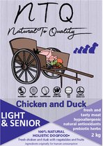 Natural To Quality Senior & light met kip en eend 2 kg