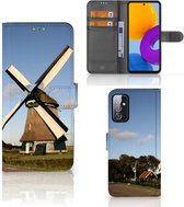 GSM Hoesje Geschikt voor Samsung Galaxy M52 Mobiel Bookcase Molen