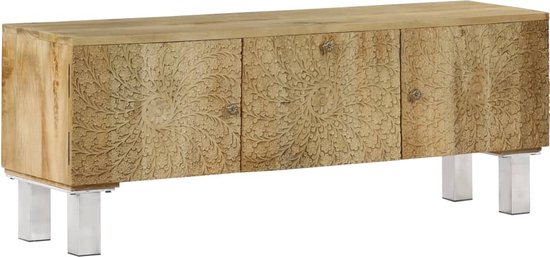 Medina Tv-meubel 118x30x45 cm massief mangohout