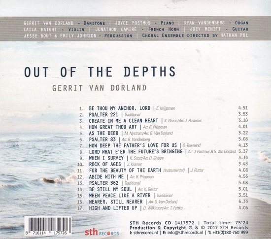 Out of the depths - Gerrit van Dorland, Gerrit van Dorland | CD (album ...