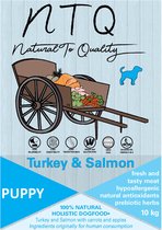 Natural To Quality Puppy zalm en kalkoen 10 kg