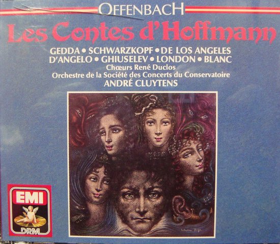 Offenbach: Les Contes d'Hoffmann / Cluytens, Gedda, et al