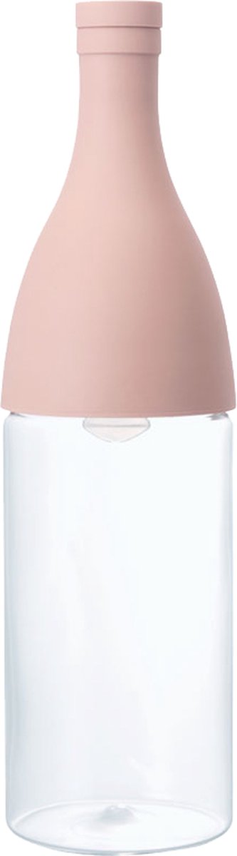 Hario Filter-In Fles - IJstheemaker - Cold Brewed Tea - Roze/ Smokey Pink - 0,8L - 