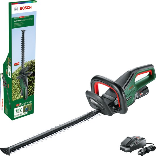Bosch UniversalHedgeCut 18-55 Heggenschaar - Met 1x 18 V accu en lader van Bosch — afbeelding 2