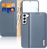 Dux Ducis - Telefoonhoesje geschikt voor Samsung Galaxy S22 5G - Dux Ducis Hivo Series Case - Blauw