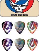 Grateful Dead - Steal Your Face - opbergblikje met plectrums medium