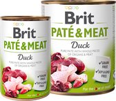 Brit Paté & Meat Duck 400 g (6)