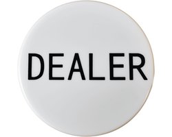 Dealerbutton wit