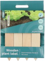 SOGO Houten steeketiket 10cm 24 stuks