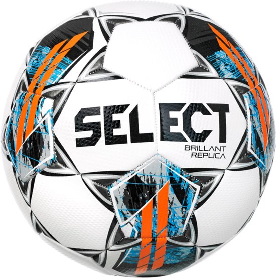 Select Brillant Replica Ball BRILLANT Unisex, Wit, Bal voetbal, maat: bol.com