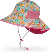 Sunday Afternoons - UV Play hoed met nekcape voor kinderen - Kids' Outdoor - Bloemen - maat S