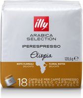 illy - Iperespresso koffie Ethiopië 18 capsules