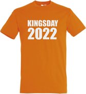 T-shirt Kingsday 2022 | Koningsdag | oranje shirt | Koningsdag kleding | Oranje | maat L