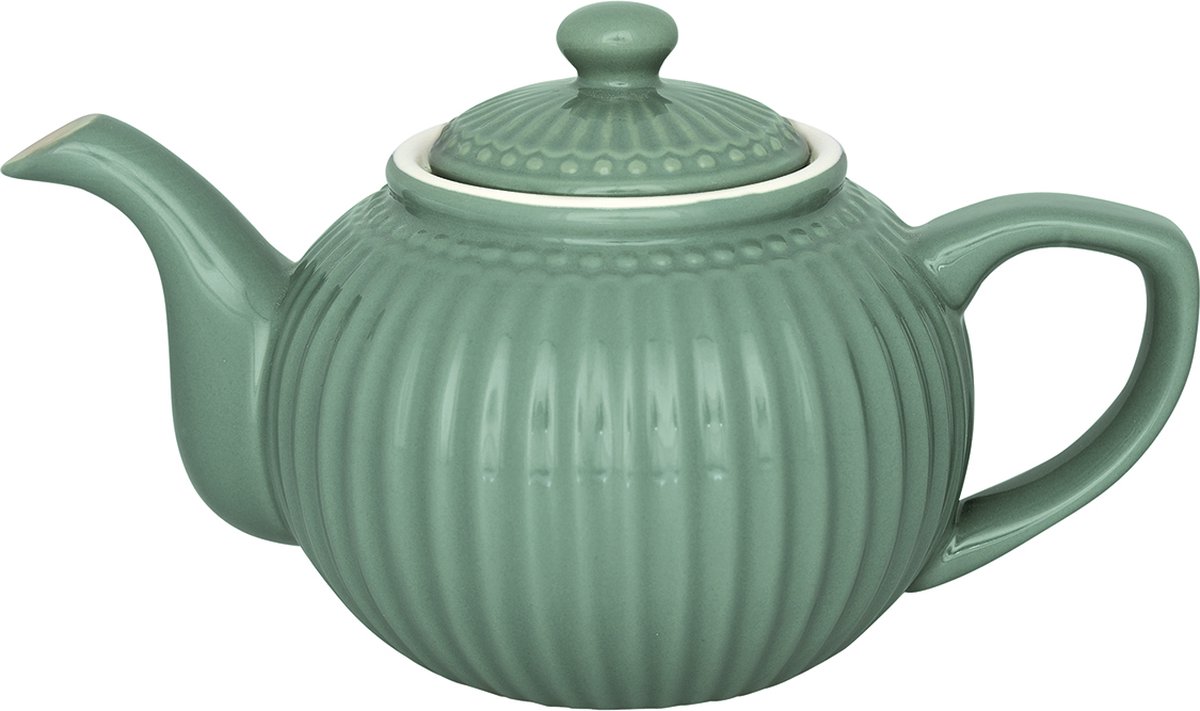 Greengate Alice theepot groen 1000ml