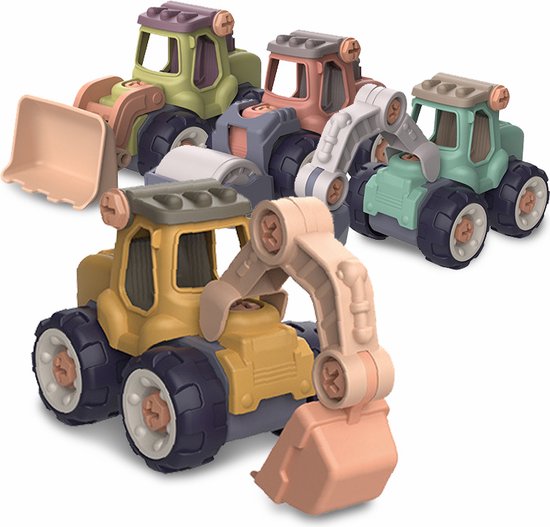 Afbeelding van het spel Tractor - doe het zelf - DIY - Speelgoed - Zandbak - Zwembad - Vanaf 3 jaar - Jongens / Meisjes - Verjaardag - Kado