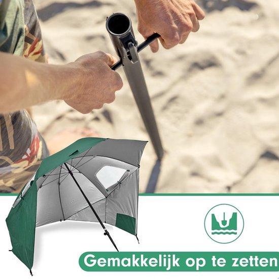 Merah Strandtent - Parasol- Windscherm - Strandparasol - Groen van Mer — afbeelding 5