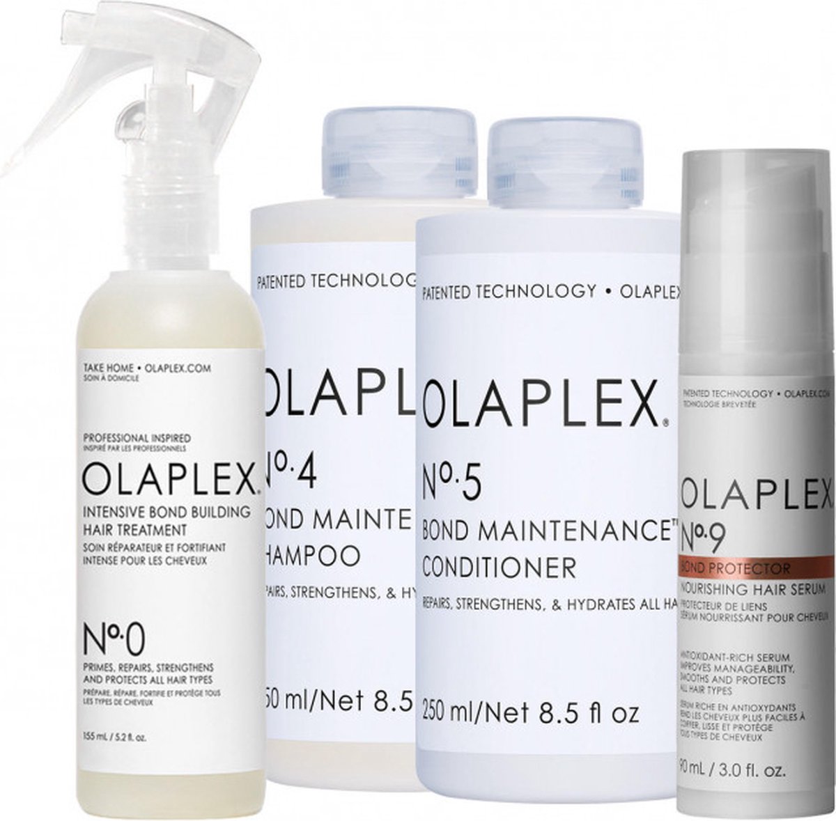 OLAPLEX Set No.0 + No.4 + No.5 + No.9