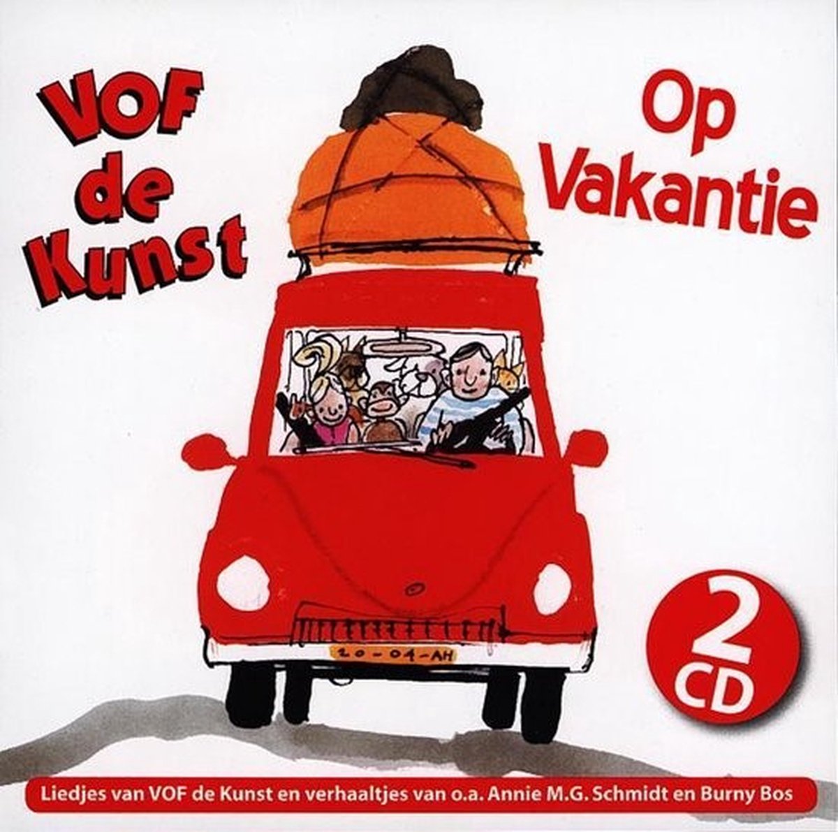 VOF de Kunst - Op vakantie (2 CD)