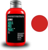 Grog Aqua Pro Paint - Peinture acrylique - à base d'eau - 100ml - Rouge Ferrari
