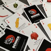 Dekker Pepper Poker speelkaarten - 55 unieke kaarten met chilipepers - chili - chilli - heet