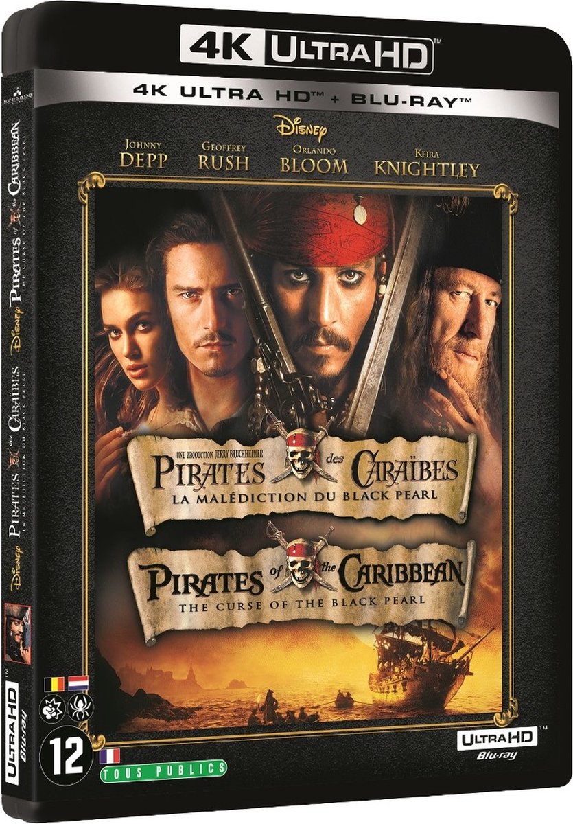 Pirates of the Caribbean: The Curse of the Black Pearl - 4K Ultra