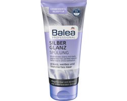 Balea Professionele Conditioner Zilverglans - Anti-vergelingseffect| 1x200 ml - Verzorgende Formule met Zilverwilgenextract en Keratine | Voor Grijs, Wit en Gebleekt Haar