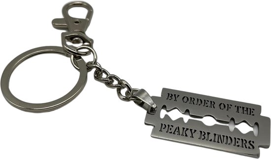 Porte-clés Peaky Blinder, Par ordre des Peaky Blinders, Razor, No Fighting!