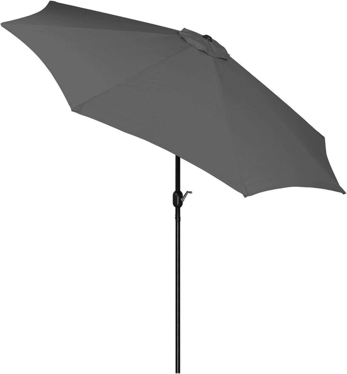 Springos Parasol | Parasols | Kantelbaar | Met ventilatie | Antraciet | Ø 300 cm – foto 3