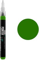 Grog Pointer 02 APP - Paint stick - Peinture acrylique à base d'eau - pointe fine de 2 mm - Vert Crocodile