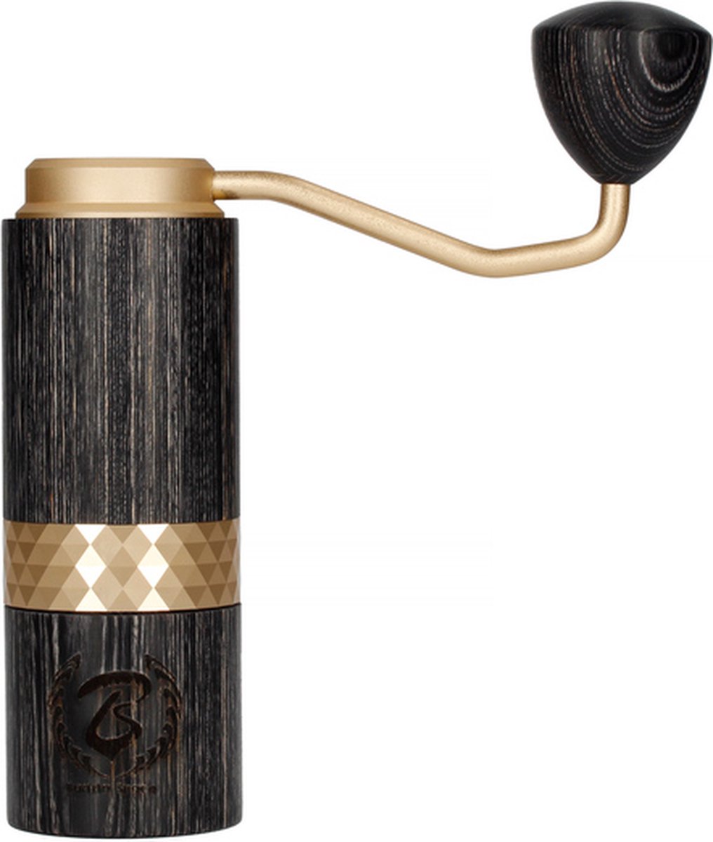 Barista Space - Hand Grinder Wood with gold
