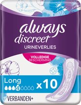 3x Always Discreet - Long - 10 stuks