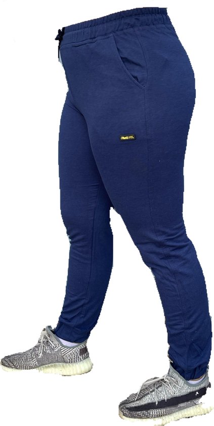 Foto: Embrator dames joggingbroek donkerblauw maat xl