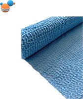 Anti slip mat licht blauw 30 x 150 cm | anti slipmat | Most Valuable Asset products | Rubber mat licht blauw | Ideaal voor la of lade, onder tapijt of badmat, vloer, of dienblad |